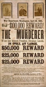 John Wilkes Booth wanted poster 778890