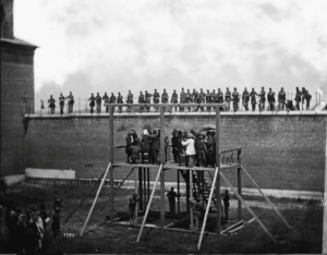 Execution of Lincoln Conspirators
