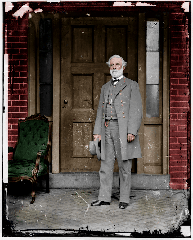 Colorized Image of General Robert E. Lee