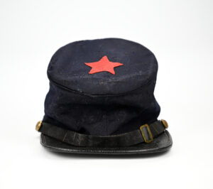 Civil War forage cap with corps badge