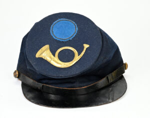 Civil War forage cap with corps badge